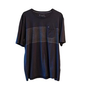 NWT TRAVIS MATHEW Golf Pocket Tee Richard Blue Nights XXL Shirt Tshirt